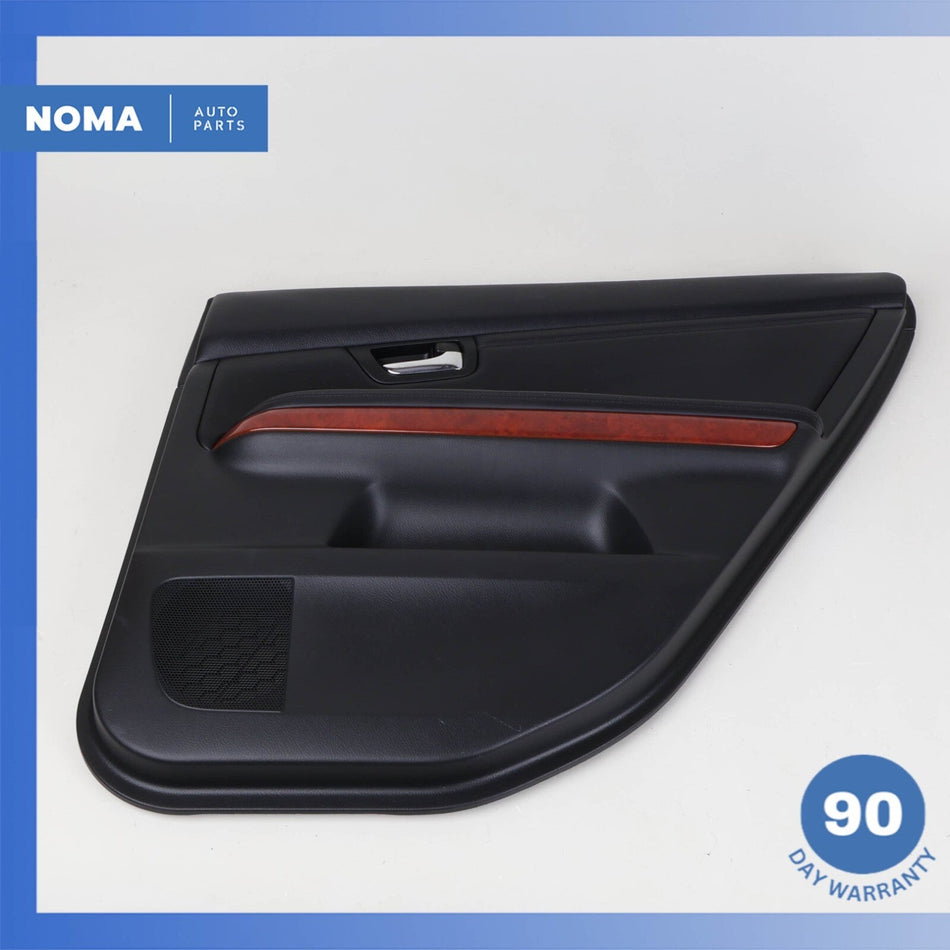 04-09 Lexus XU30 RX350 Rear Right Side Interior Door Panel Assembly Black OEM