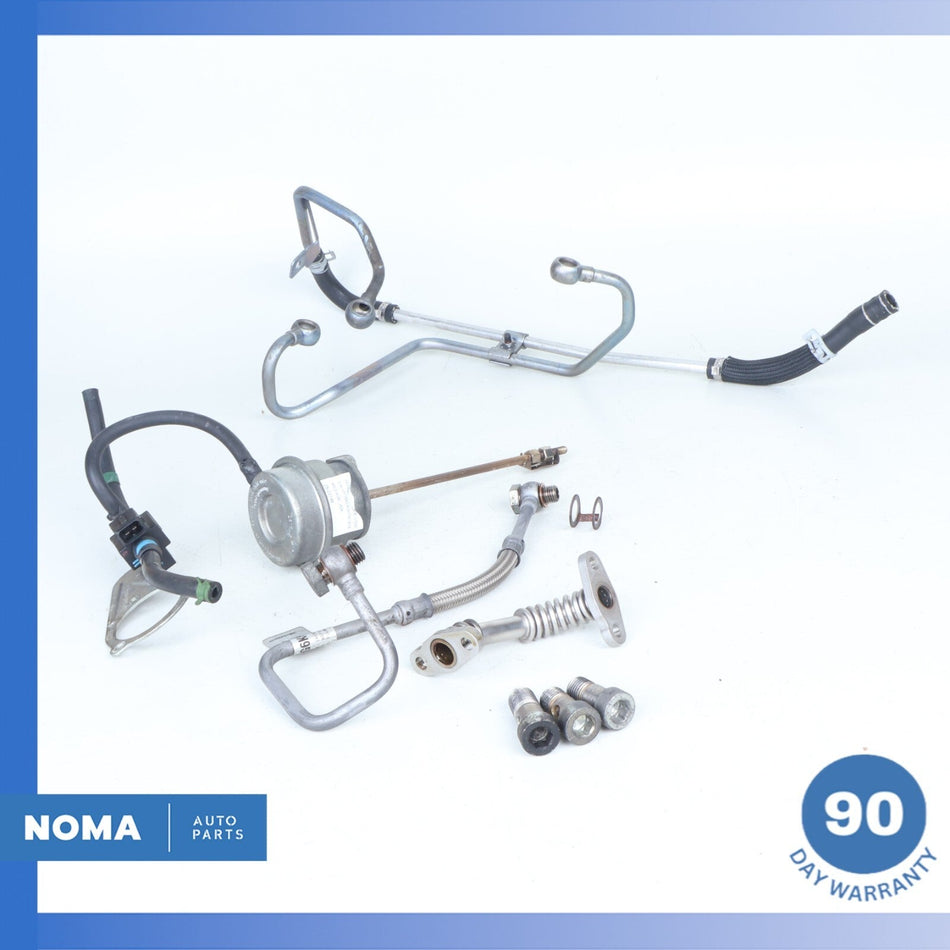 12-17 Range Rover Evoque L538 XE 204PT Turbo Turbocharger Oil Line Set OEM 62k
