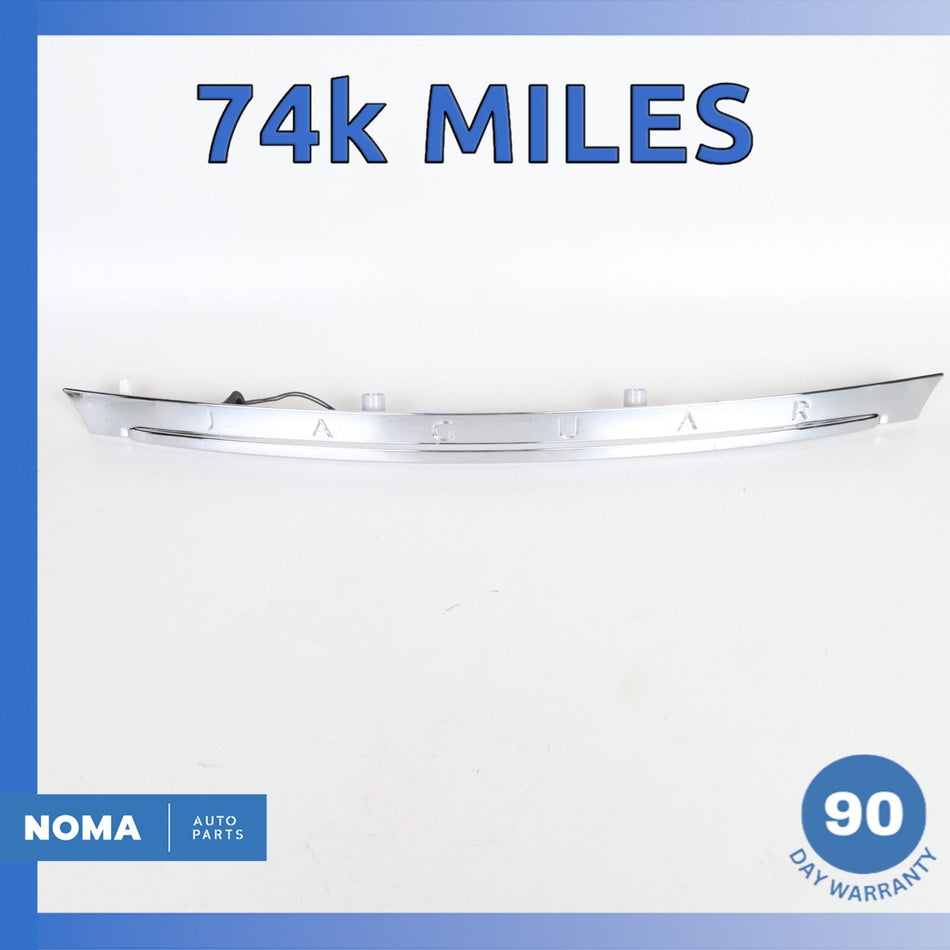 07-11 Jaguar X150 XK XKR Trunk Boot Lid Molding Cover Chrome 6W8313550AF OEM 74k