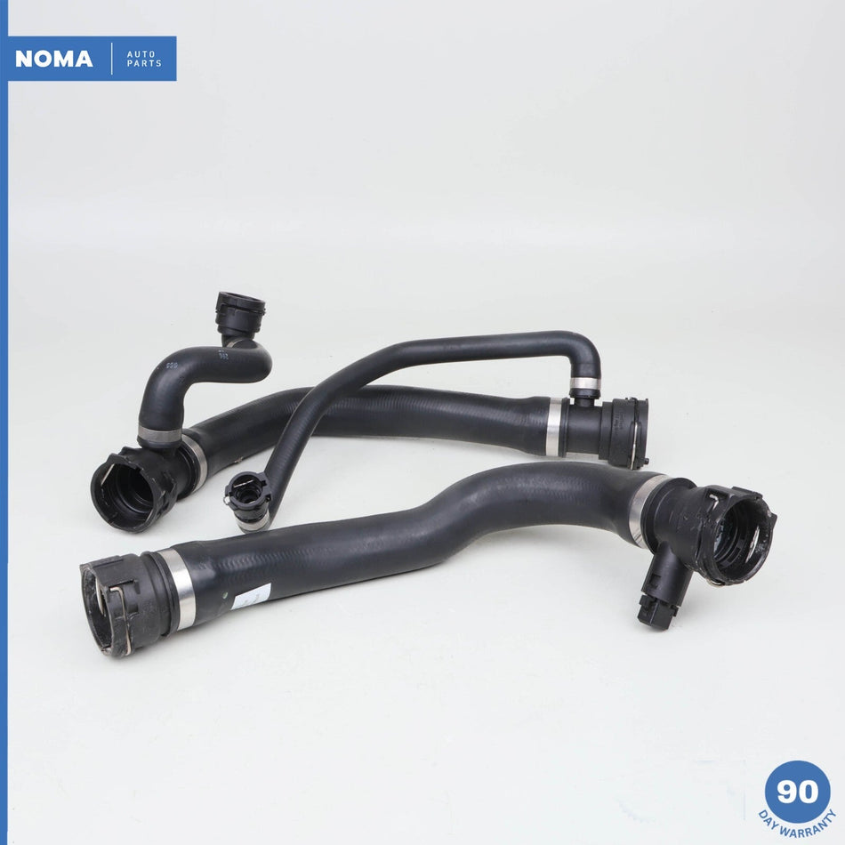 06-10 BMW E63 650i 550i Engine Motor Lower & Upper Radiator Hose Pipe Set OEM