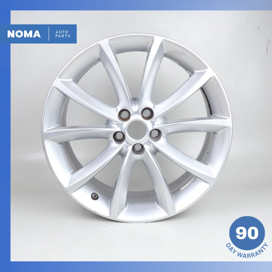 14-24 Jaguar X152 F-Type Propeller 8.5 x R19 19" Front Wheel Rim Silver OEM