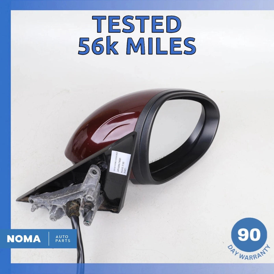 17-21 Alfa Romeo 952 Giulia Right Passenger Door Rear View Mirror Red OEM 56k