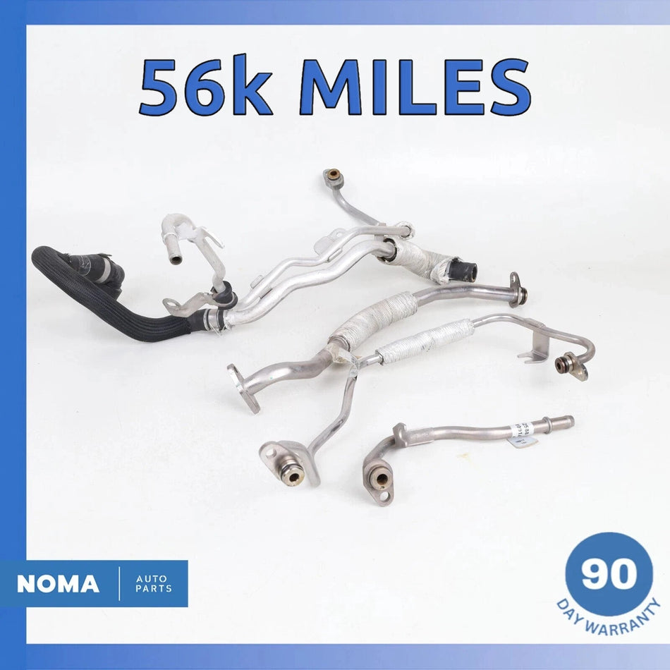 17-21 Alfa Romeo 952 Giulia 2.0L GME-T4 Turbo Turbocharger Oil Line Set OEM 56k