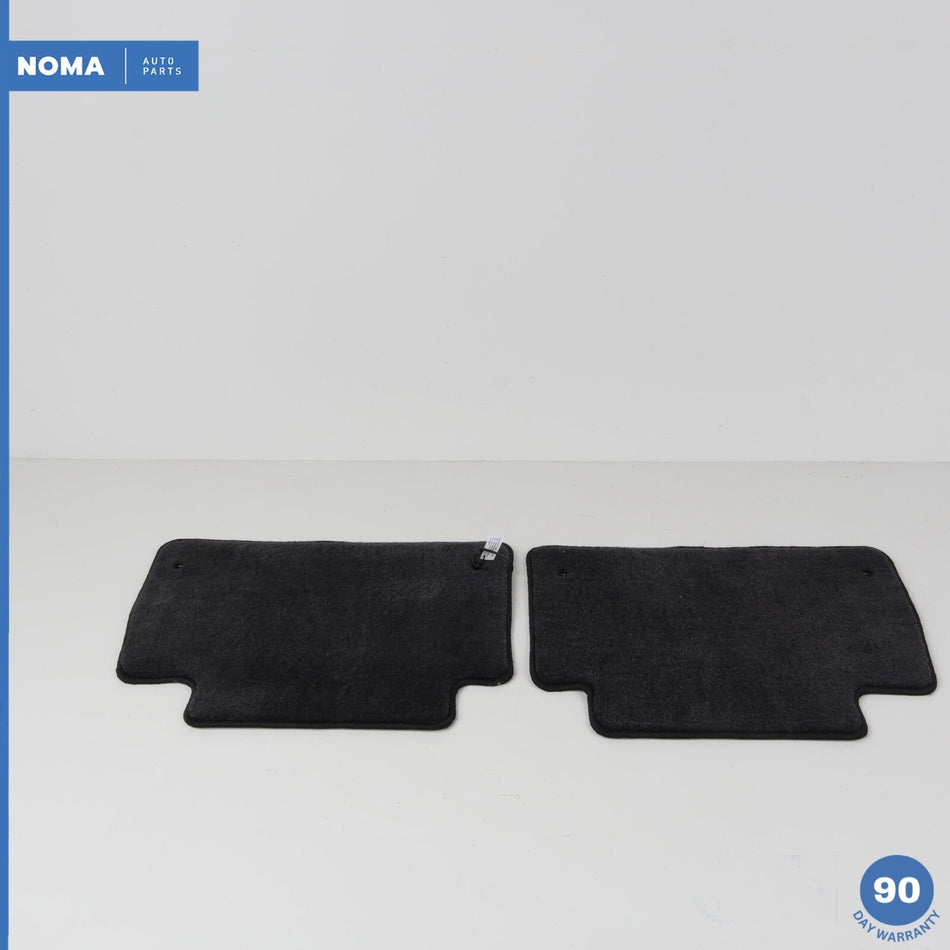 07-12 Lexus LS460 XF40 Rear Left & Right Side Premium Carpet Set of 2 Black OEM