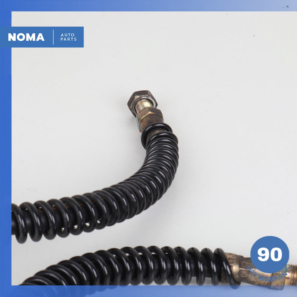 98-06 Jaguar X100 XK8 Front Left & Right Side Flexible Brake Line Set of 2 OEM