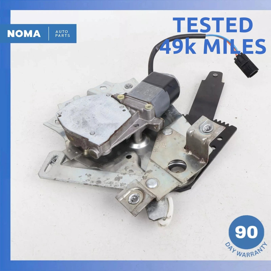 95-96 Jaguar XJS 2+2 Convertible Left Quarter Window Regulator Motor OEM 49k