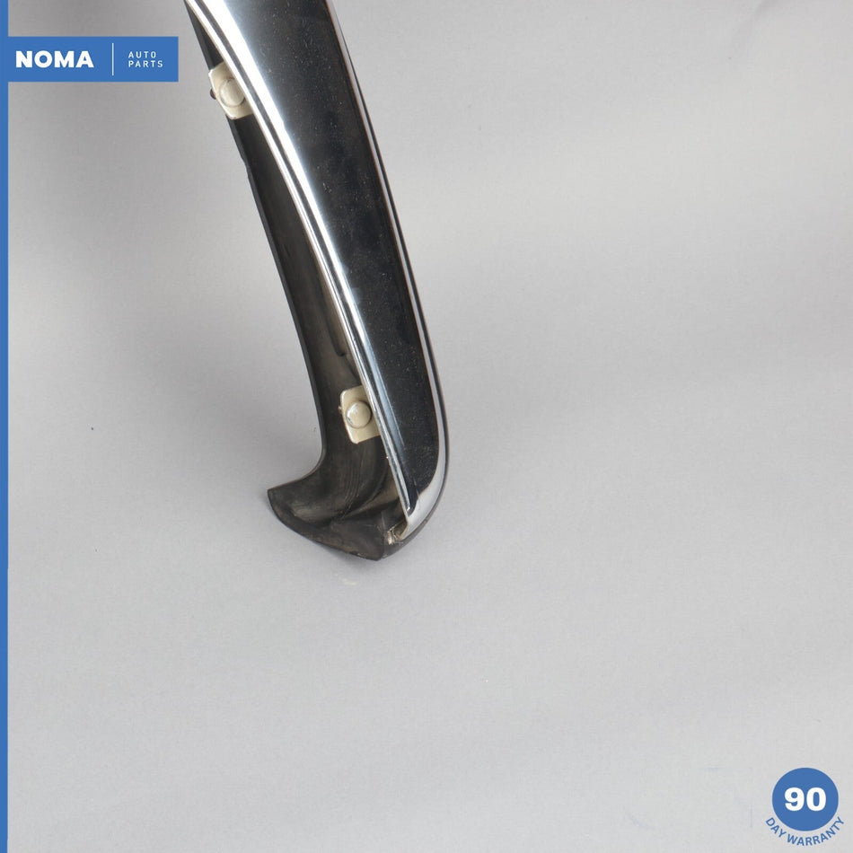 92-93 Jaguar XJS Series 3 Front Bumper Molding Blade Finisher Chrome Set OEM