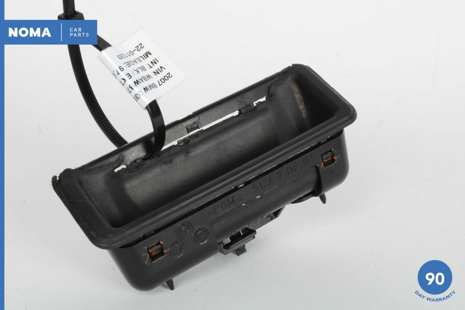 06-13 BMW 335i E92 Trunk Boot Lid Pushbutton Tailgate Handle Switch Button OEM