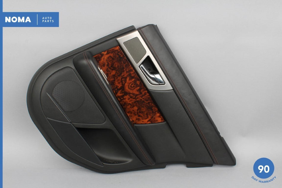 09-11 Jaguar XF XFR X250 Rear Right Interior Door Panel Color Black LEG OEM