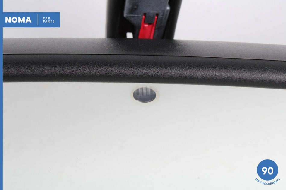 2010 Jaguar XF XFR X250 Front Interior Rear View Mirror Glass w/ Button OEM