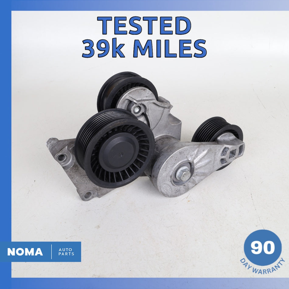 10-23 Jaguar X152 F-Type S/C Engine Drive Belt Tensioner Idler Pulley OEM 39k