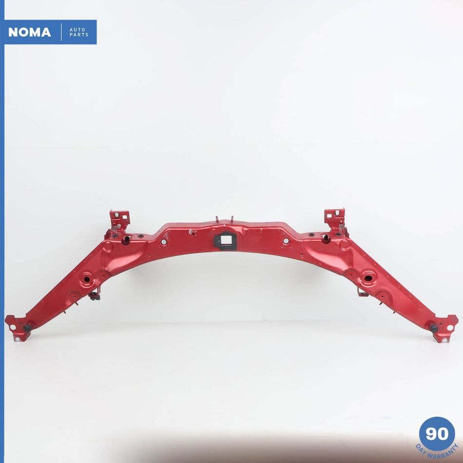 12-15 Jaguar X250 XF XFR Upper Radiator Core Reinforcement Bracket Red OEM