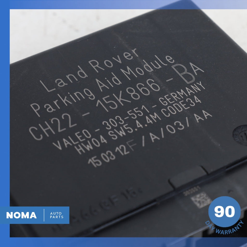 2012 Land Rover L319 LR4 Rear Park Assist Aid PDC Control Module OEM