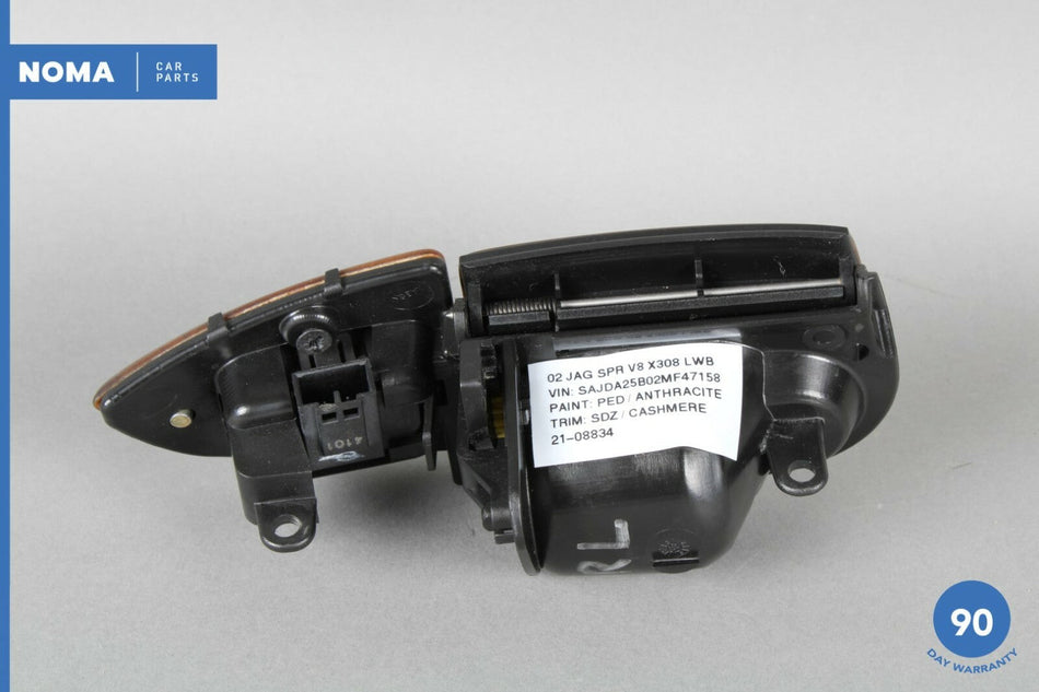 98-03 Jaguar XJ8 XJR Super V8 Vanden Plas Rear Left Window Switch w/ Trim OEM