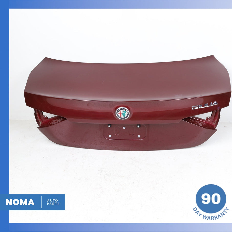17-23 Alfa Romeo 952 Giulia Trunk Lid Shell Cover Assembly Red OEM