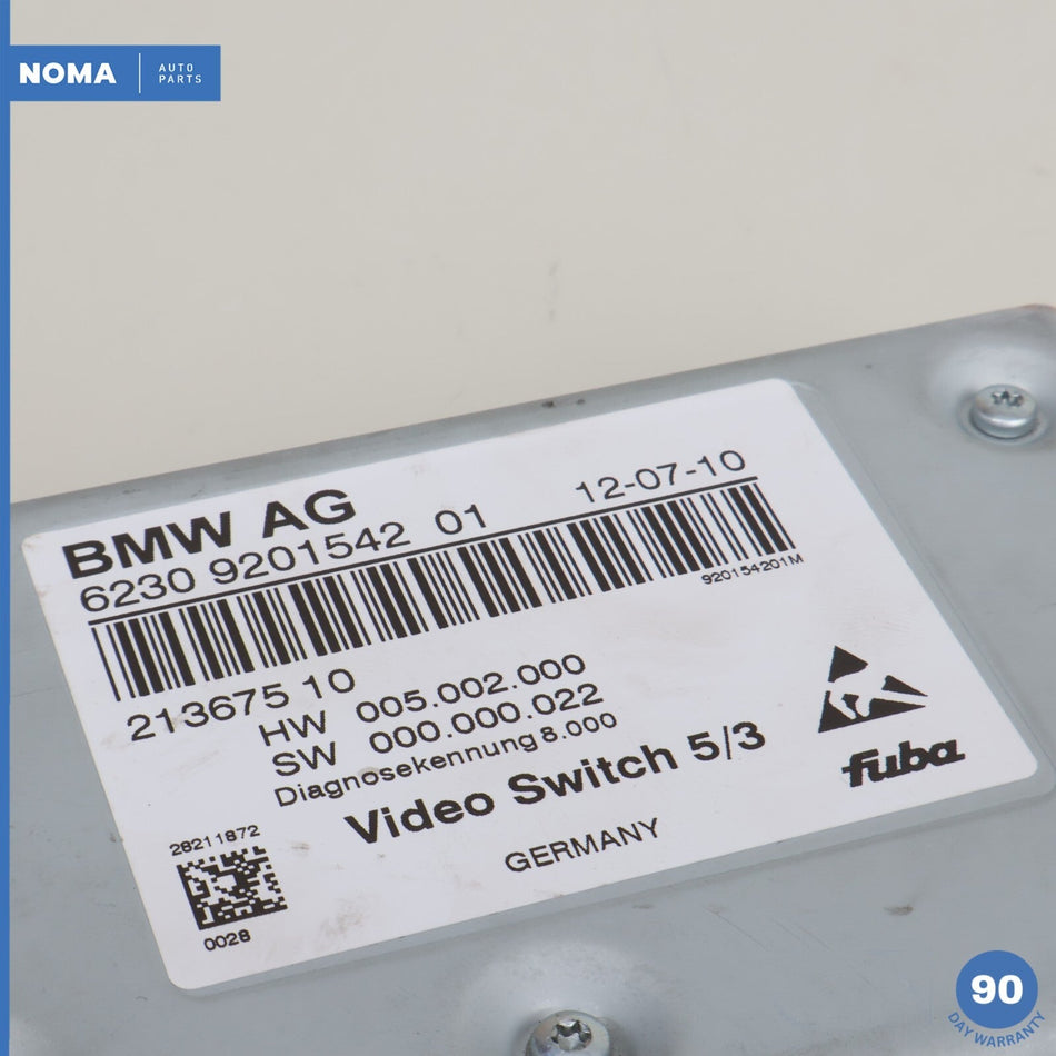 09-15 BMW 750Li F01 F02 Optional Video Switching Module 65509201542 OEM