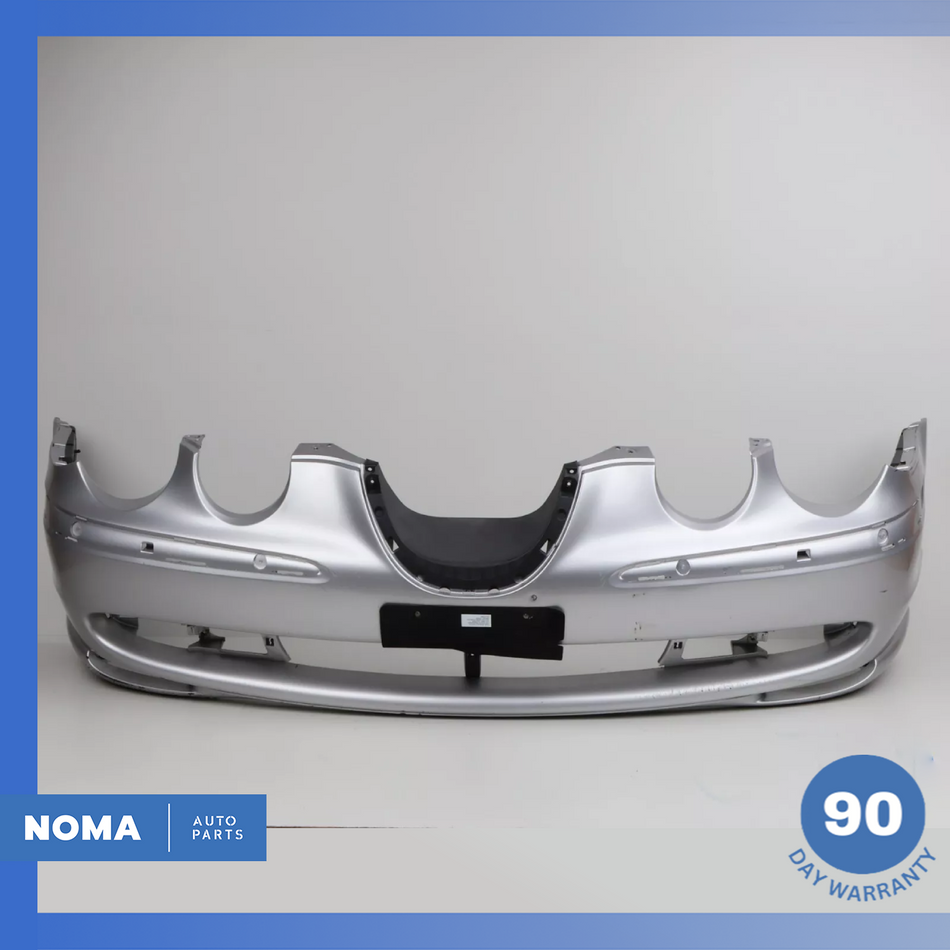 00-03 Jaguar X202 S-Type Front Bumper Cover Panel Assembly Platinum Silver OEM