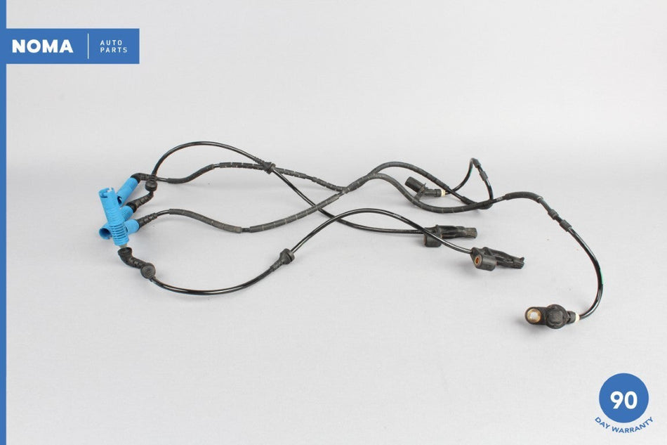 03-08 BMW Z4 E85 Front Rear Right & Left ABS Wheel Speed Sensor Harness Set OEM