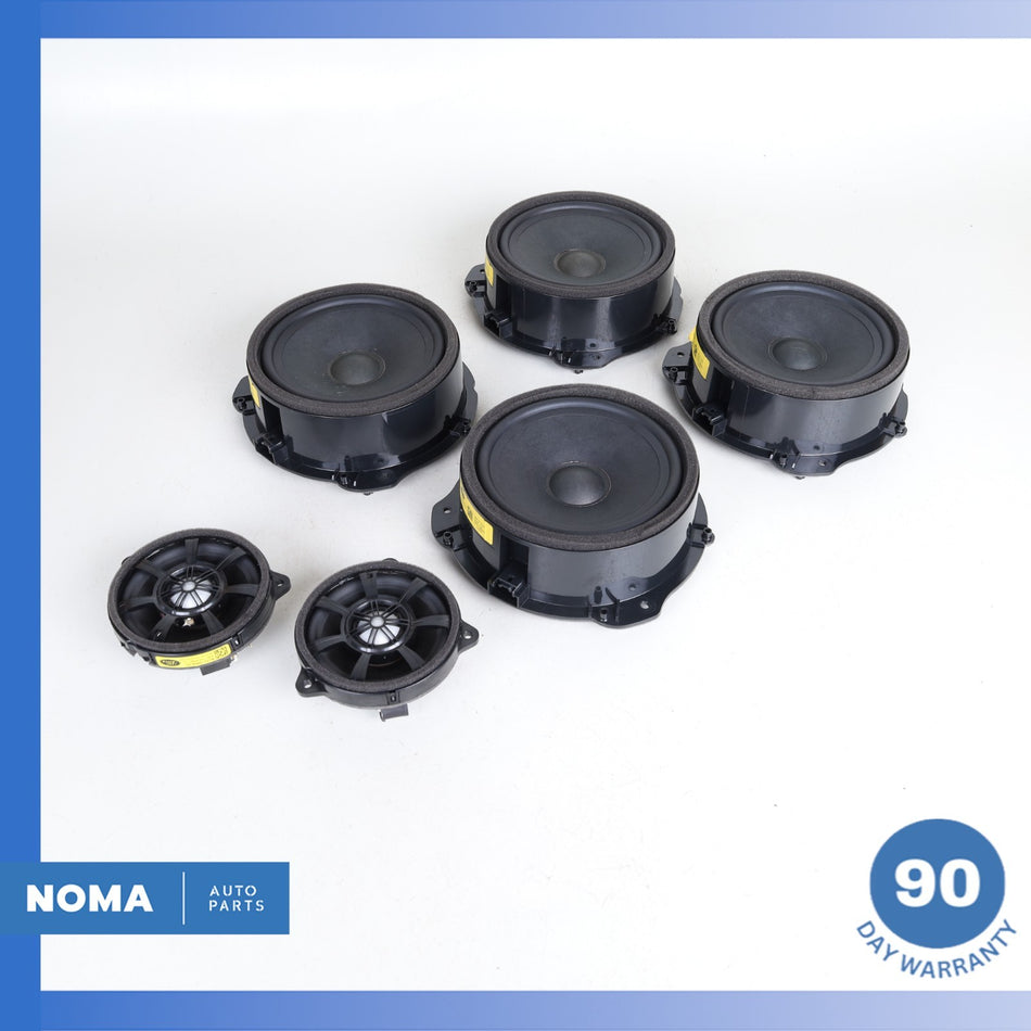 16-23 Jaguar X761 F-Pace / L551 Evoque Meridian Premium Speaker Set OEM 57k