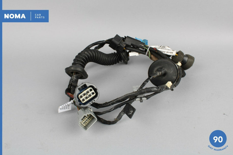 05-09 Jaguar XJ8 VDP X350 X358 LWB Rear Right Side Door Wiring Harness OEM