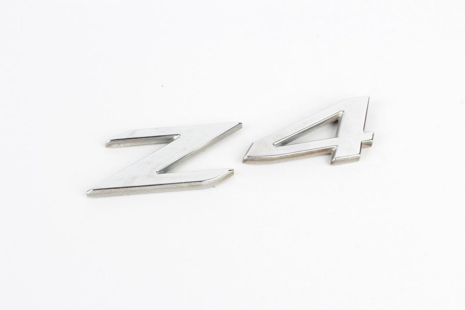 03-08 BMW Z4 E85 Rear Trunk Hatch Boot Emblem Badge Logo Chrome 7114122 OEM