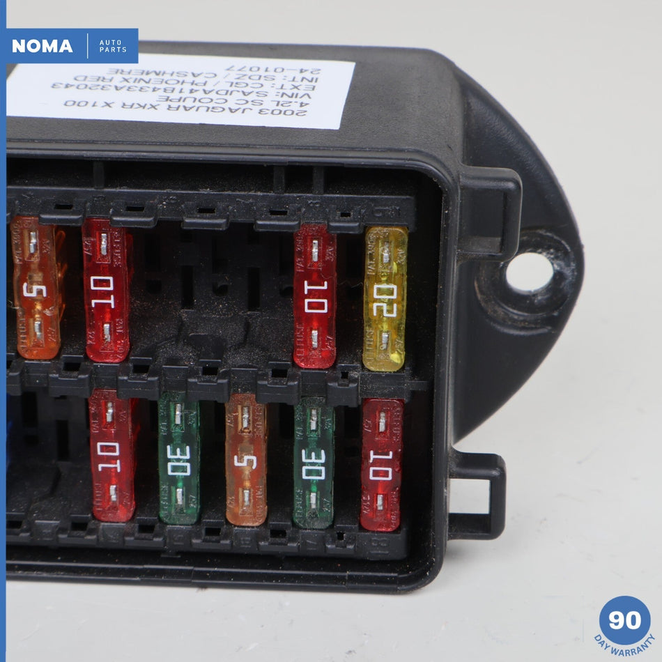 97-03 Jaguar XK8 X100 Engine Motor Bay Relay Fuse Junction Box LJG2800CB OEM