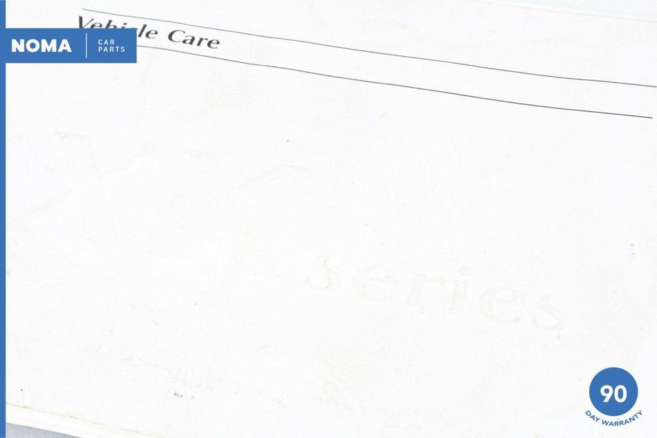 2002 Jaguar XK8 X100 Vehicle Care Service Passport Navigation Handbook OEM