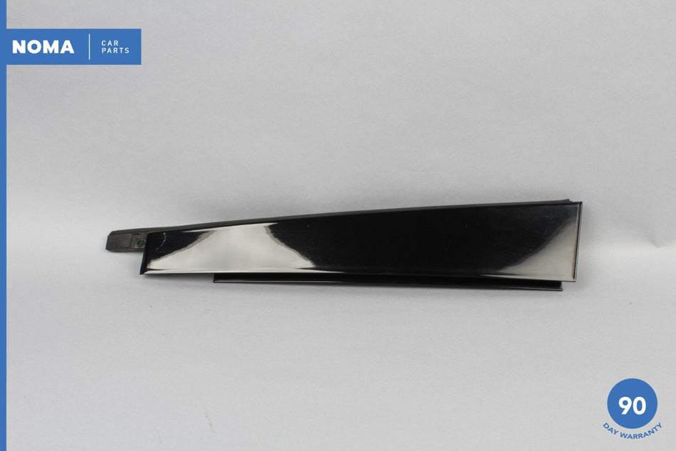 00-02 Jaguar S-Type X200 Rear Right Side Outer Door B-Pillar Molding Black OEM