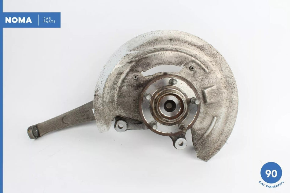 06-09 Jaguar X358 XJ8 XK XKR Front Right Side Spindle Knuckle Hub w/ Shield OEM