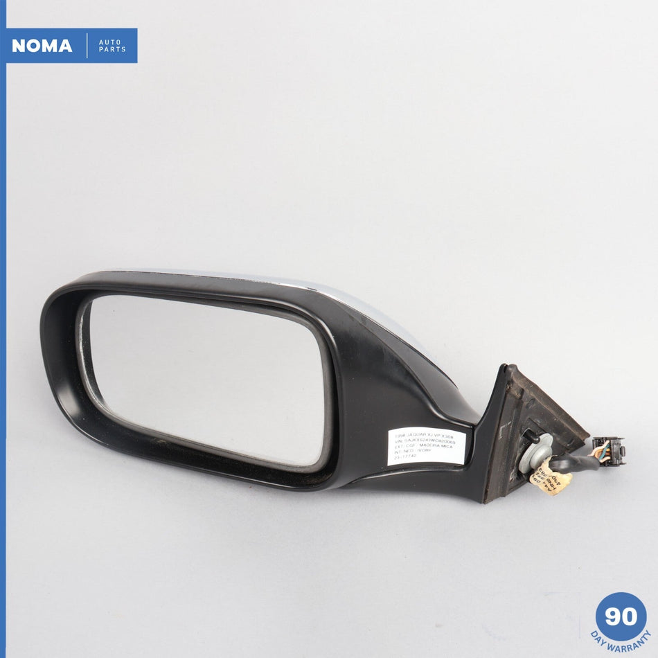98-00 Jaguar X308 XJ8 XJR VDP Front Left Driver Side View Mirror Chrome OEM