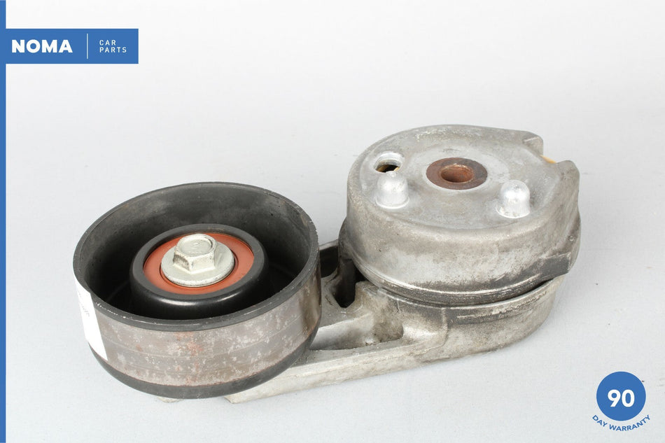 04-09 Jaguar XJ8 Vanden Plas X350 X358 Drive Belt Tensioner w/ Idler Pulley OEM