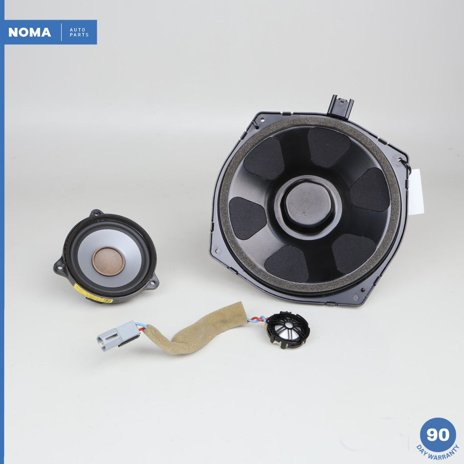 13-19 Jaguar XJL XJ X351 Front Right or Left Side Door Speaker Set of 3 OEM