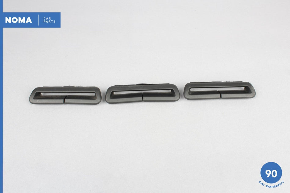 07-13 BMW E90 328i Interior Belt Trim Cover Set of 3 51467120459 Gray OEM