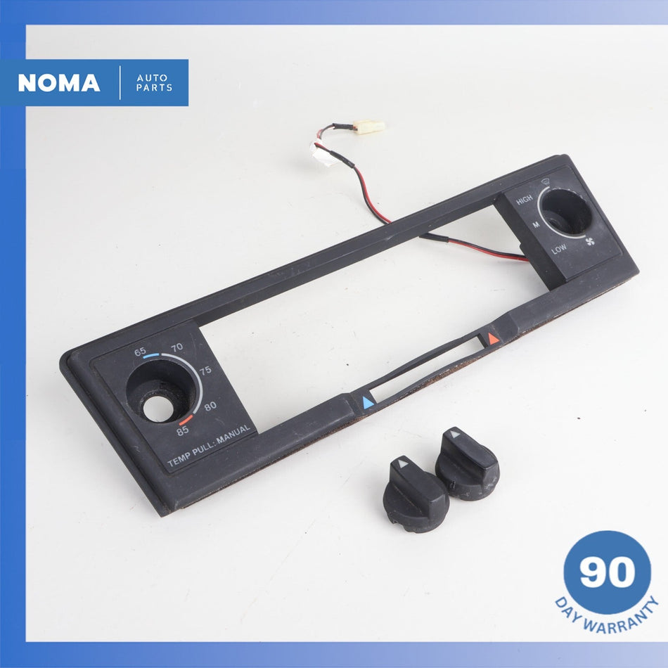 92-93 Jaguar XJS Series 3 AC A/C Air Conditioner Control Switch Panel OEM