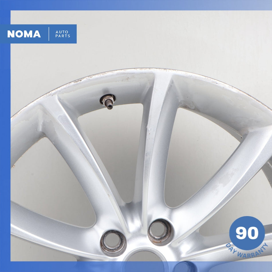 14-24 Jaguar X152 F-Type Propeller 9.5 x R19 19" Rear Wheel Rim Silver OEM
