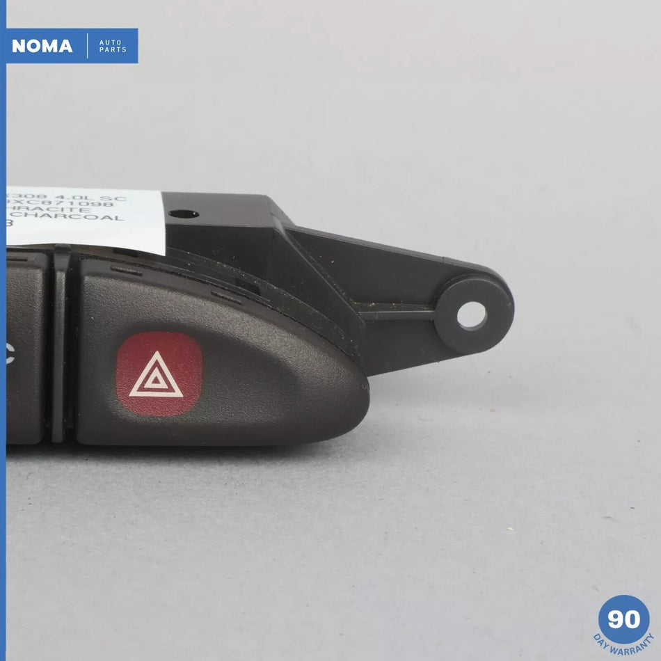 98-03 Jaguar X308 XJR Lock Valet Traction Hazard Heated Seat Switch Panel OEM