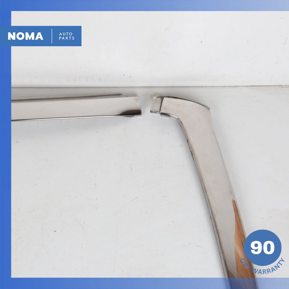 86-96 Jaguar XJS 2+2 Convertible Exterior Windshield Molding Set Chrome OEM