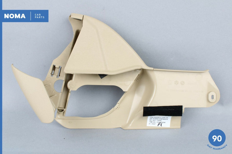 03-08 Jaguar S-Type X206 Front Left Driver Side Seat Outer Cover Trim SEL OEM