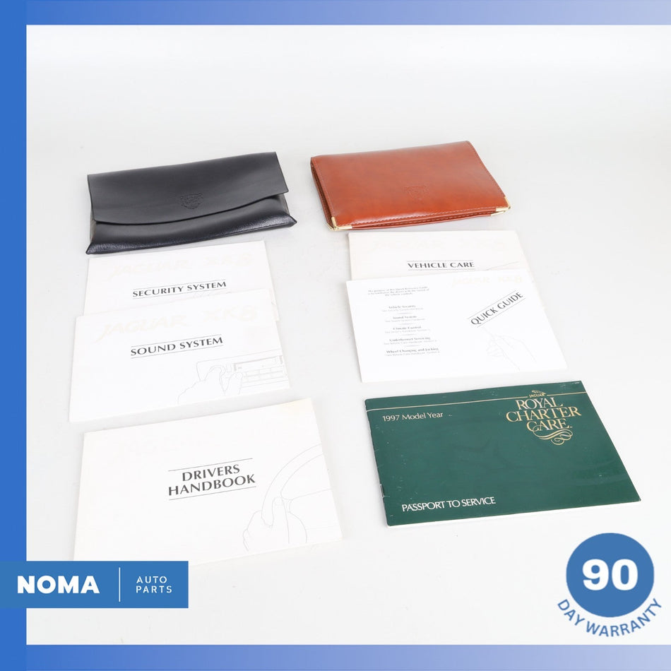 1997 Jaguar X100 XK8 Owner's Operator's Manual Book Assembly OEM