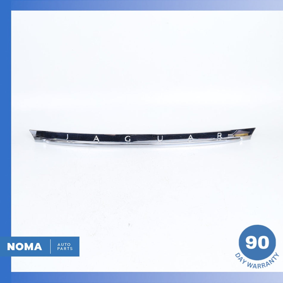 07-11 Jaguar X150 XK XKR Trunk Boot Lid Molding Cover Chrome 6W8313550AF OEM