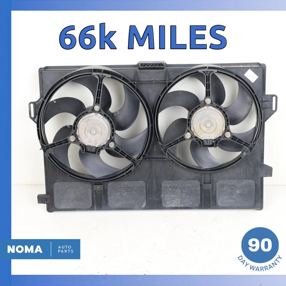 97-02 Jaguar X100 XK8 4.0 Engine Radiator Cooling Fan Assembly MJB4270AB OEM 66k