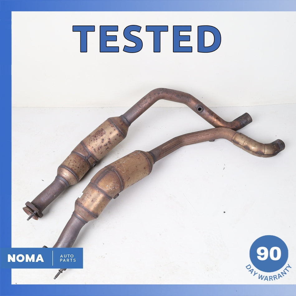 13-20 LR Range Rover Sport L494 L405 5.0L Left & Right Exhaust Downpipe Set OEM