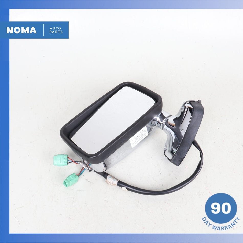 92-96 Jaguar XJS Series 3 Left Driver Side Rear View Door Mirror Chrome OEM