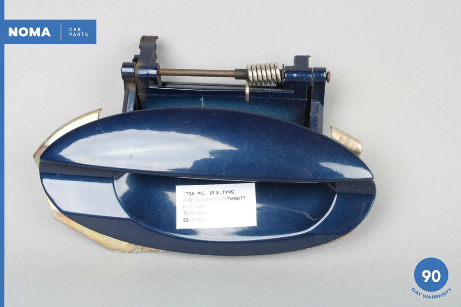 02-08 Jaguar X400 X-Type Rear Right Passenger Side Exterior Door Handle JHM OEM