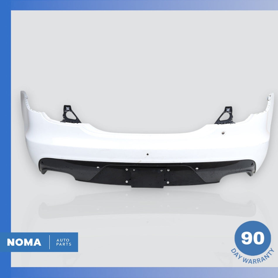 16-19 Jaguar X351 XJL XJR Rear Bumper Cover Assembly Caesium White OEM