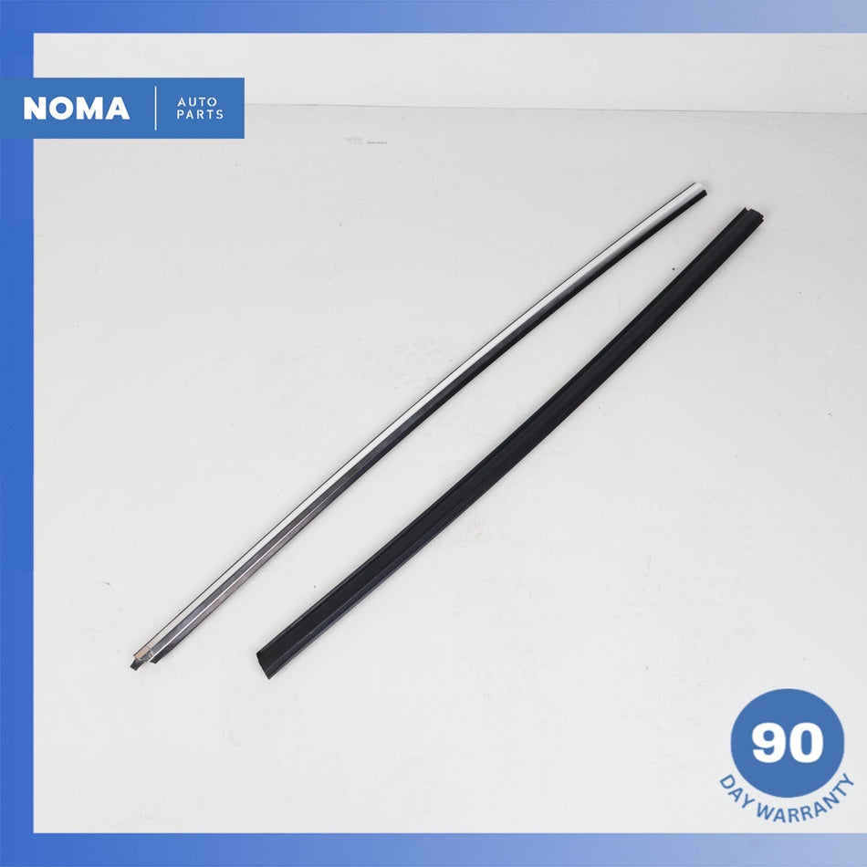 07-15 Jaguar X150 XK XKR Front Right Side Door Window Molding Seal Set OEM