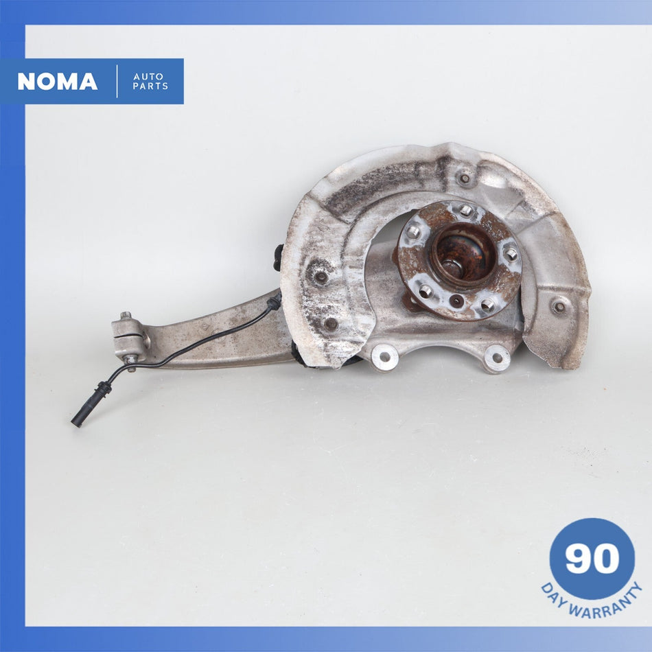11-16 BMW F10 535i 640i Front Right Passenger Spindle Knuckle Hub w/ Shield OEM