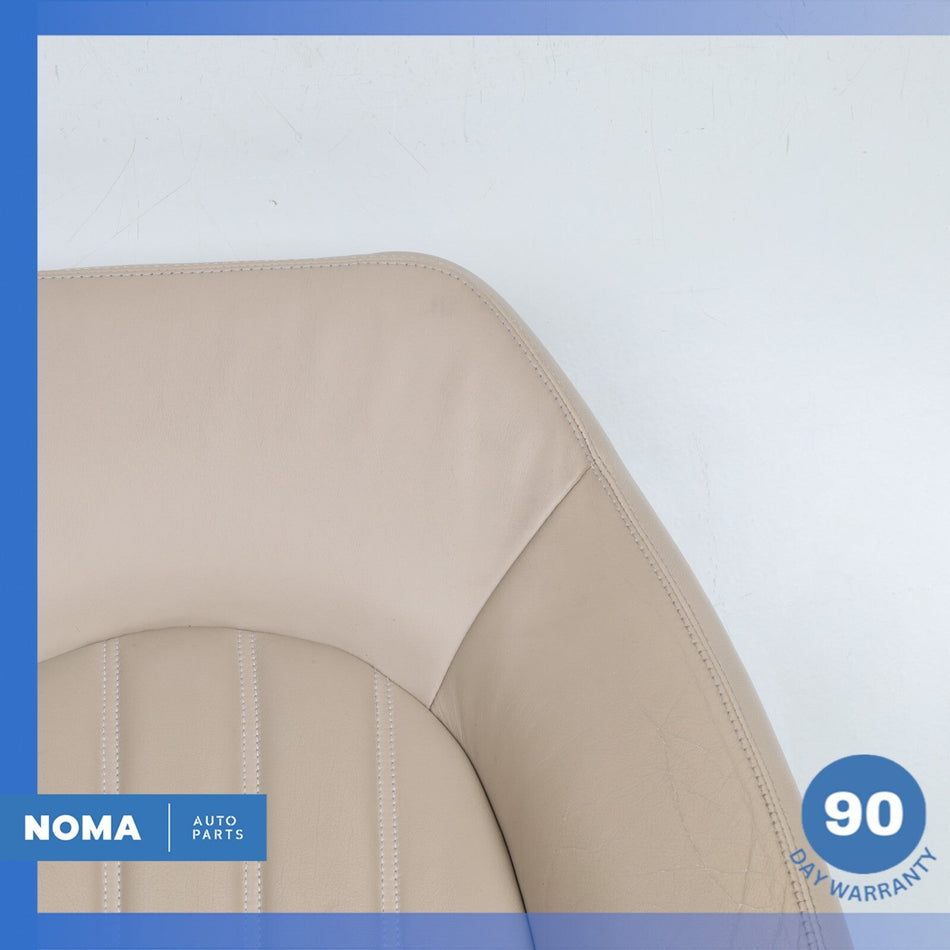 00-06 Jaguar X100 XK8 Front Right Passenger Top Upper Seat Cushion Beige OEM