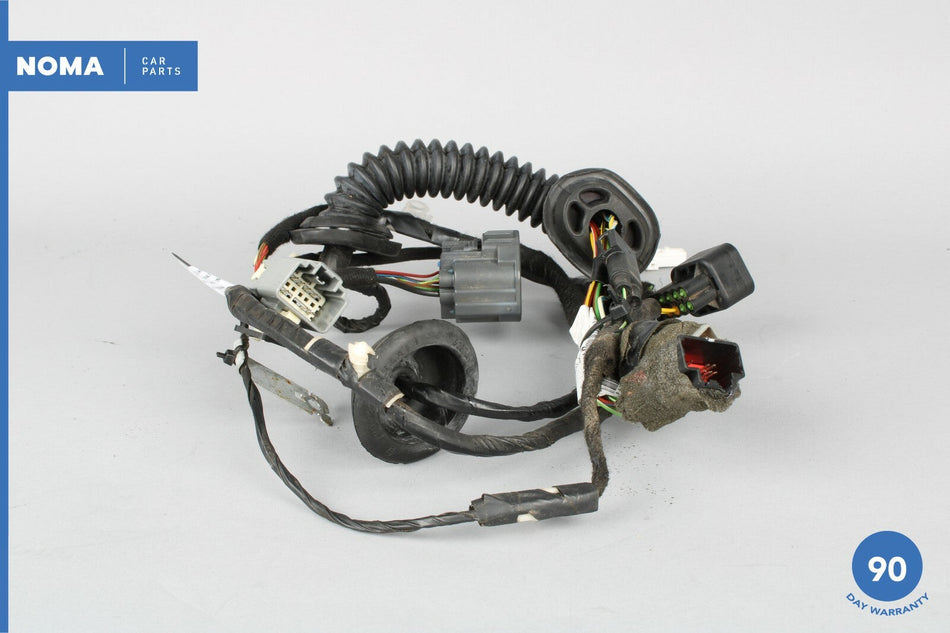 04-09 Jaguar X350 X358 XJ8 Rear Right Passenger Side Door Wiring Harness OEM