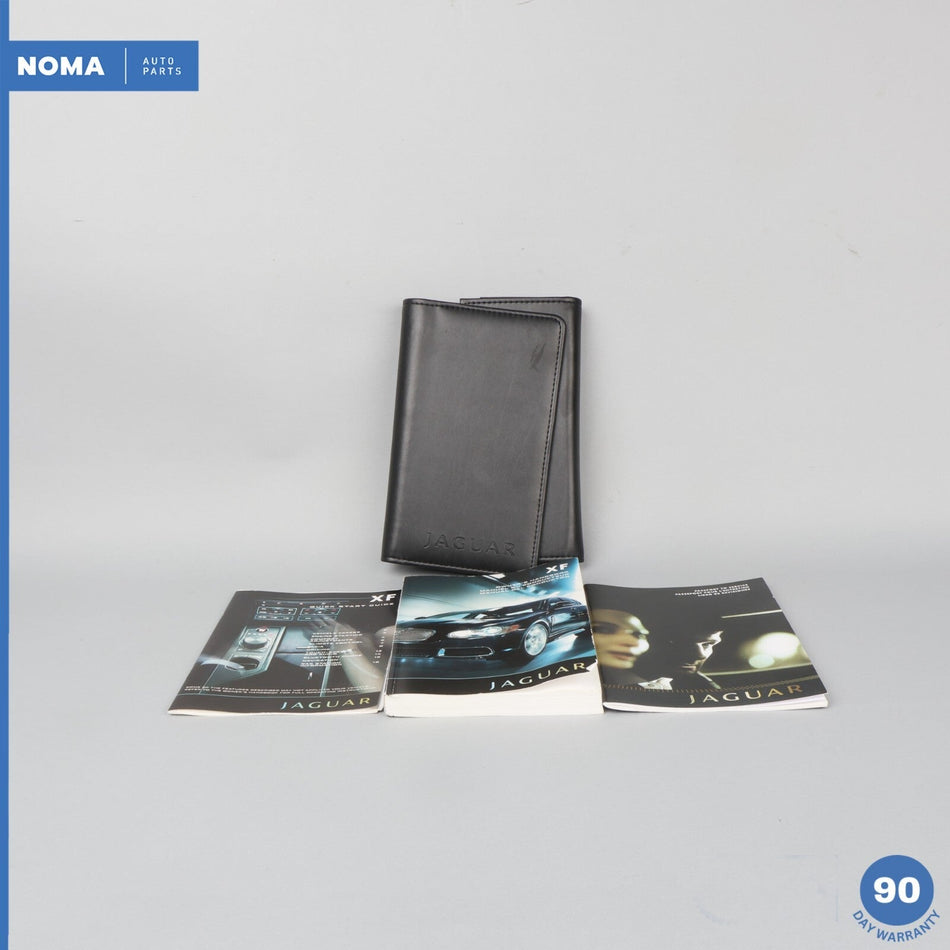 2010 Jaguar XF X250 Driver's Handbook Service Passport w/ Leather Folder OEM